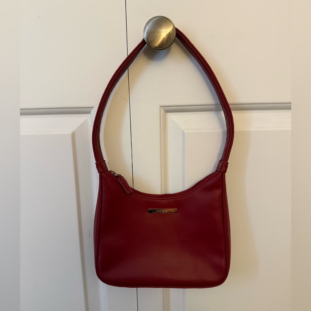 Nine West Red Shoulder Bag - Picture 7 of 10